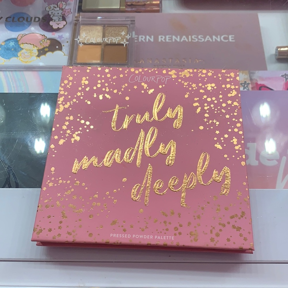 Truly madly deeply colorpop and pallete